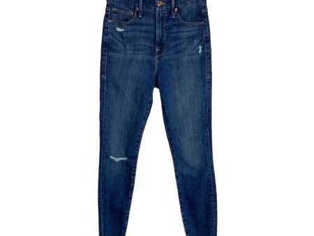 Good American Good Waist Slightly Distressed Jeans- Size 4 27 (Inseam 28.5”) Fashion