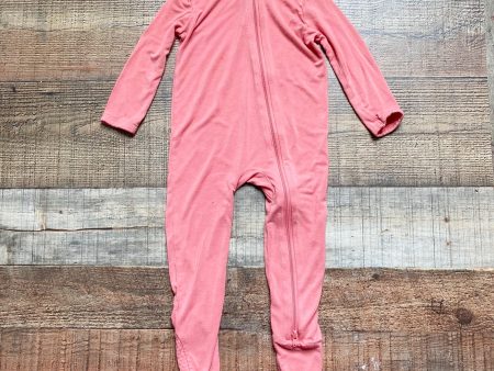 Kyte Baby Coral Zip Up Footie Outfit- Size 6-12M (see notes) Online Hot Sale