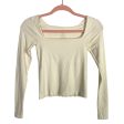 Intimately by Free People Ivory Square Neck Stretch Top- Size XS S (see notes) Discount