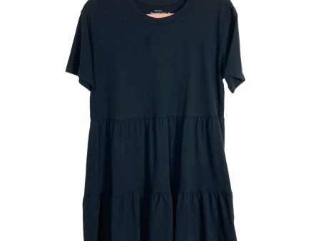 Abercrombie & Fitch Black Soft A&F Collection Tiered Dress- Size M (see notes) Online Hot Sale