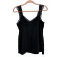 Storia Black Lace Sweetheart Neckline Tank- Size S Cheap