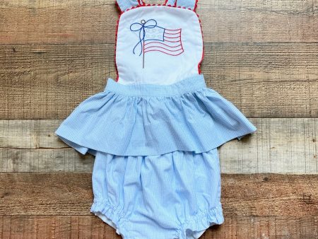 The Smocking Place American Flag Shorts Set NWT- Size 3T Online Sale