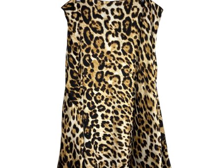 GILLI Animal Print Satin Skirt- Size 1X Online