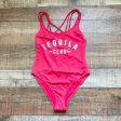 New Look Red Tequila Club One Piece NWOT- Size UK 12 on Sale