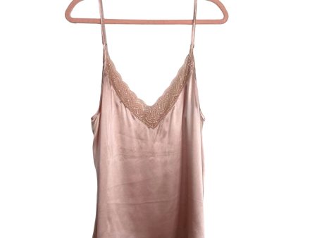 Bloomers Rose Quartz 100% Silk Cami and Shorts Pajama Set NWT- Size XL (sold as a set, comes with a mesh laundry bag) Cheap