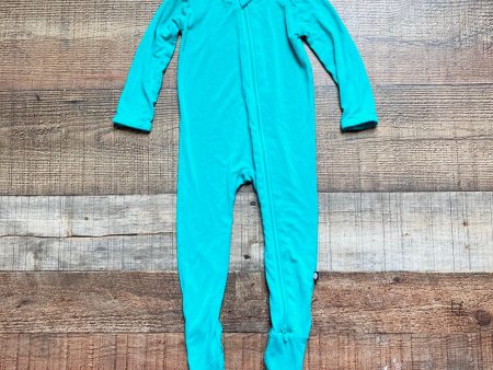 Kyte Baby Teal Zip Up Footie Outfit- Size 6-12M Online Hot Sale