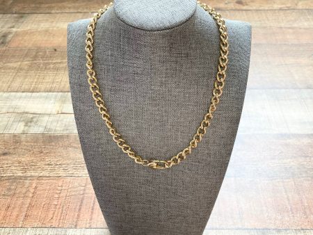 Gemeli Gold Chain Necklace with Lobster Clasp (New) Online Sale