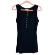 Ingrid & Isabel Black Button Front Nursing Tank Top NWT- Size M Cheap