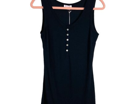 Ingrid & Isabel Black Button Front Nursing Tank Top NWT- Size M Cheap