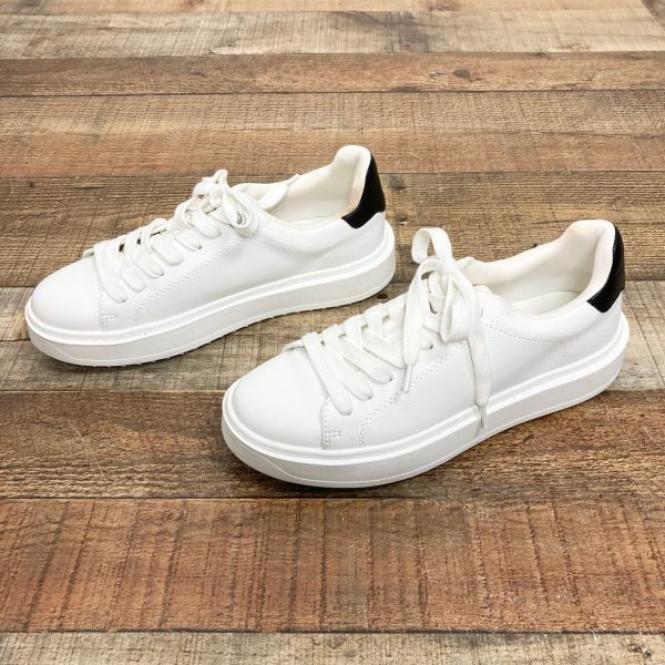 Steve Madden White Sneakers- Size 9.5 (see notes) Online now