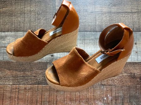 Steve Madden Suede Espadrille Wedge Sandals- Size 7 (see notes) Sale