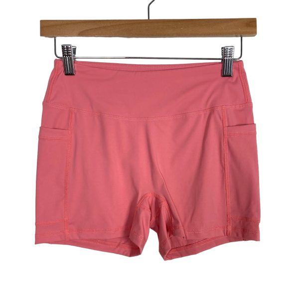 VertVie Pink with Built in Padded Bra Tennis Dress and Biker Shorts Set NWT- Size S (sold as a set) For Discount