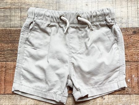 Next Khaki Drawstring Shorts- Size 6-9M Discount