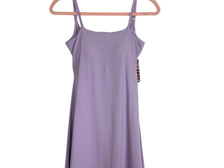 VertVie Purple with Built in Padded Bra Tennis Dress and Biker Shorts Set NWT- Size S (sold as a set) Online