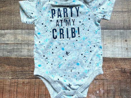 Garanimals Paint Splatter Party at My Crib Onesie- Size 12M Sale