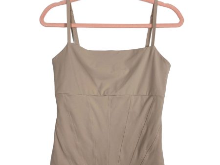 Meshki Tan Corset Style Tank- Size L Discount