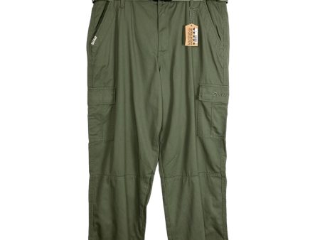 Fivestar General Army Green Relaxed Fit High-Rise with Belt Utility Cargo Pants NWT- Size 15 32 (Inseam 27”) Discount