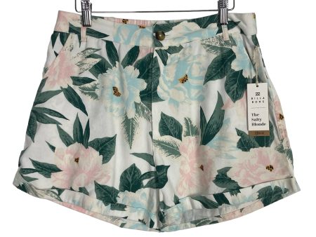 Billabong x The Salty Blonde Tropical Print Cuffed Shorts NWT- Size 31 (sold out online) Fashion