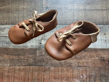 My Baby Brown Leather Shoes- Size 3 on Sale