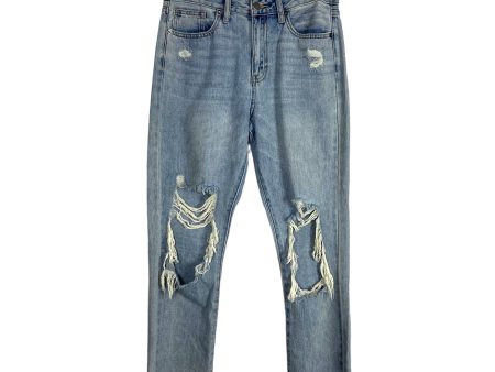 JUSTUSA Distressed Jeans- Size 6 (Inseam 27.5”) Discount