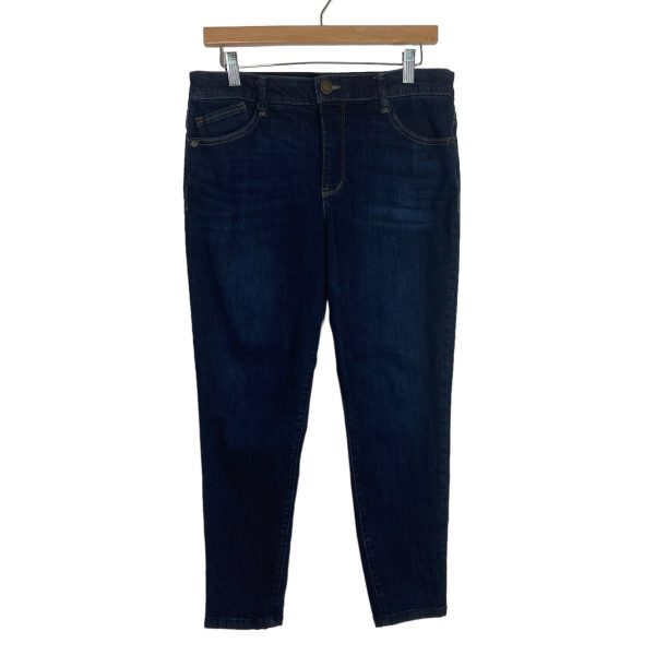 Wit & Wisdom Dark Wash Crop Jeans- Size 10P (Inseam 25”) on Sale