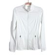 Pinspark White Lightweight Athletic Jacket NWT- Size S For Sale