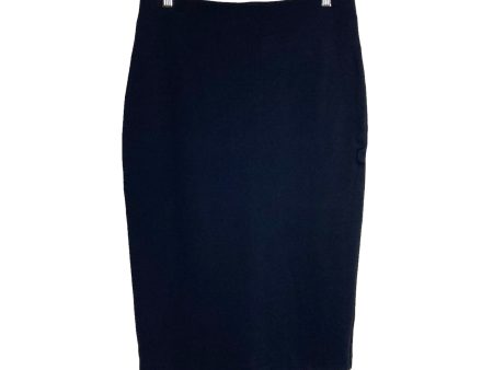 H&M Black Stretch Pull On Pencil Skirt- Size 12 Online now