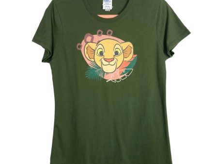 Disney Olive Simba Tee- Size S Online Hot Sale