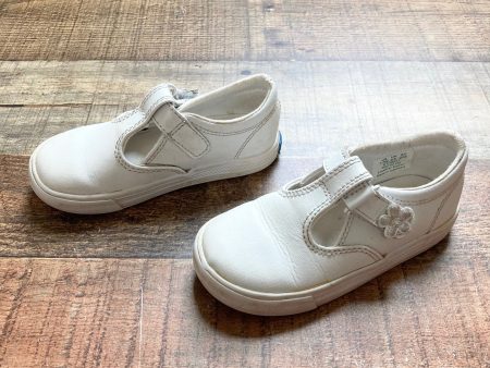 Keds White Leather T-Strap Mary Janes- Size 7.5 (see notes) Supply