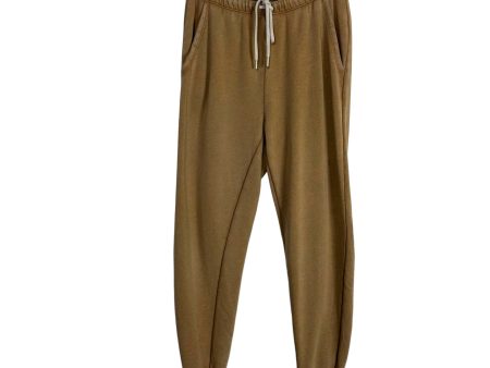 Aerie Tan Drawstring Waist Joggers- Size S (Inseam 28”) on Sale