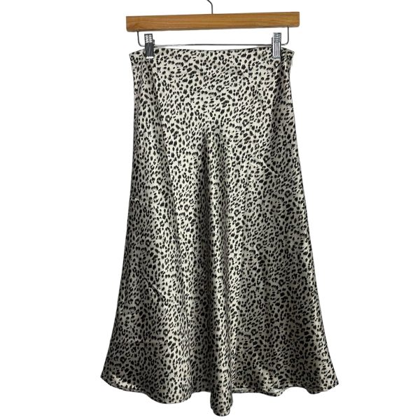 Polly Animal Print Satin Skirt- Size 4 Fashion