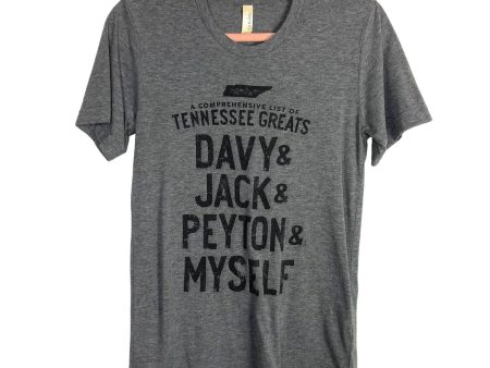 Canvas Gray Tennessee Greats Tee- Size XS For Sale