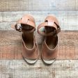 Treasure & Bond Camel Leather Wedge Espadrilles- Size 9.5 (see notes) Cheap