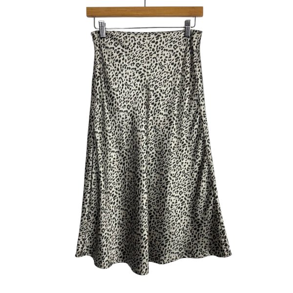 Polly Animal Print Satin Skirt- Size 4 Fashion