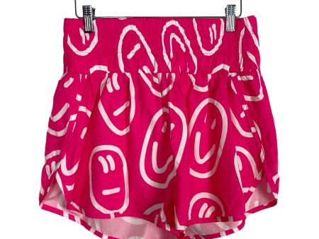 As Revival Pink Smiley Face Shorts- Size M Sale