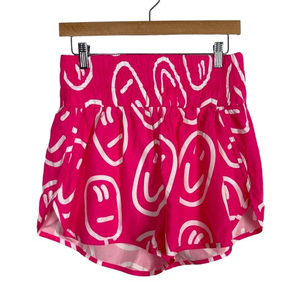 As Revival Pink Smiley Face Shorts- Size M Sale