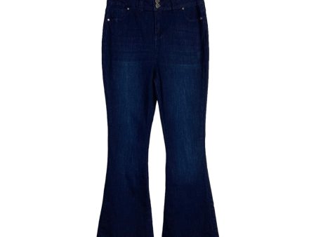 Amaryllis x Ashlee Nichols Dark Wash Flare Jeans- Size 6 (Inseam 31.5”) Discount