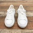 Steve Madden White Sneakers- Size 9.5 (see notes) Online now