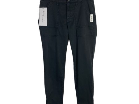 Daily Ritual Grey Cargo Zipper Hem Pants NWT- Size 12 (Inseam 28”) For Sale