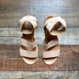 Steve Madden Tan Bandi Cork Wedge Sandals- Size 7 (see notes) Online