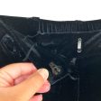 Avara Black Velvet Pants- Size XS (see notes, sold out online, Inseam 28”) Online Sale