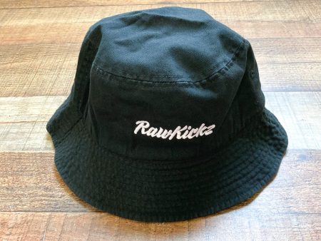 Sportsman Black Raw Kickz Bucket Hat Online now