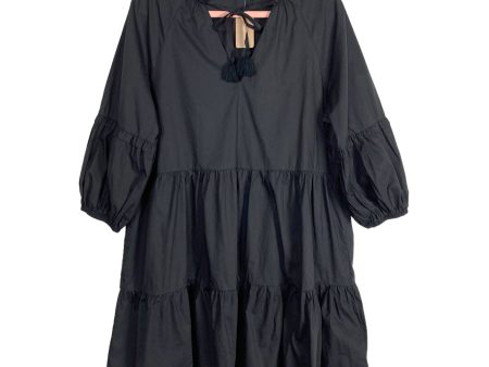 Vestique Black with Front Tie Shape of My Heart Dress NWT- Size M Online