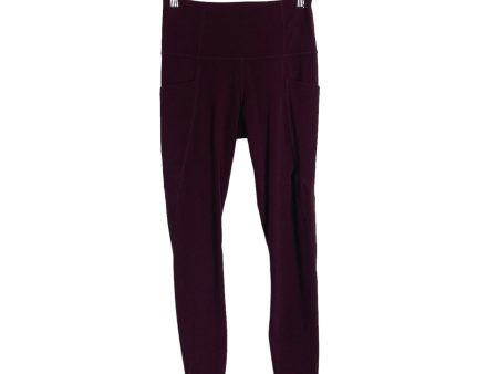 Athleta Wine with Side Pockets Leggings- Size XS (Inseam 26”) Online Sale