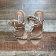 Steve Madden Studded Espadrille Wedge Sandals- Size 7 Fashion