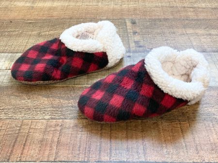 Maurices Buffalo Plaid Slippers- Size ~8.5 (see notes) Supply