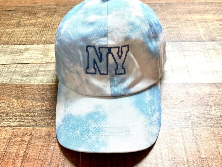 David and Young Blue Tie Dye NY Adjustable Hat NWT Discount