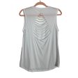 Balance Collection White Cutout Back Tank- Size M For Discount