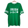 Live and Tell Green Irish Babe Tee- Size XL Online Hot Sale