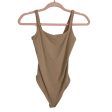 Suuksess Tan Tank Bodysuit- Size S Hot on Sale